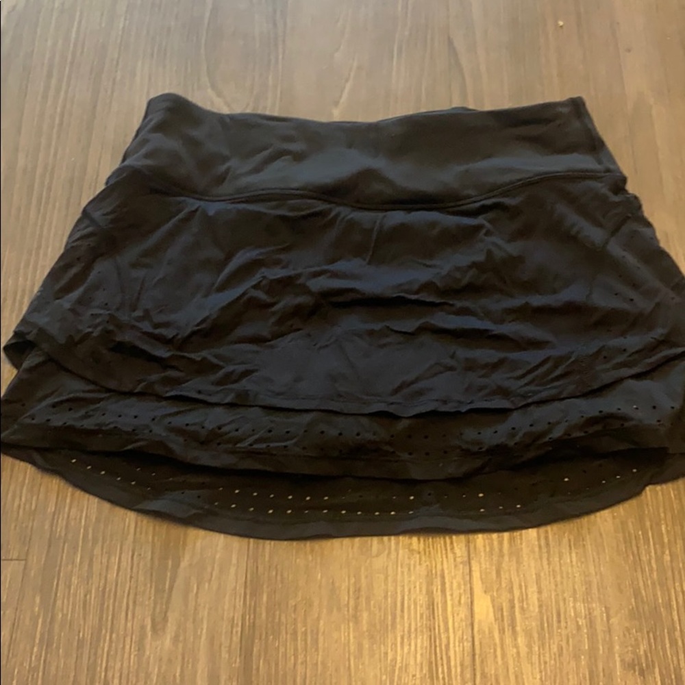 Athleta skirt with layer detail
